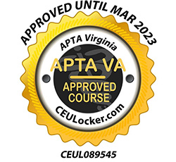 APTA approved course seal